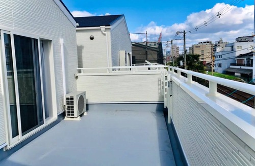 Nishinari House | Kannomoto Shinkonmiya 1st A new 3story house ca - Whole house rental/Osaka Ōsaka