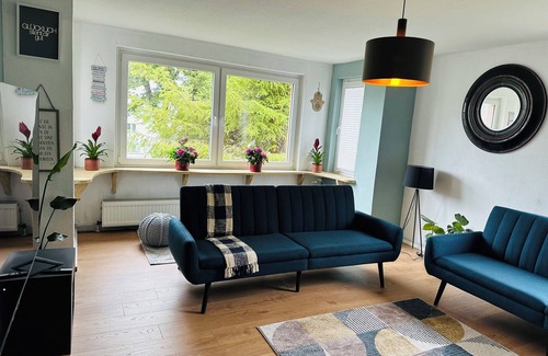 Gerolstein Apartment | "Karlsson" vacation apartment - modern and central in Gerolstein with a large garden