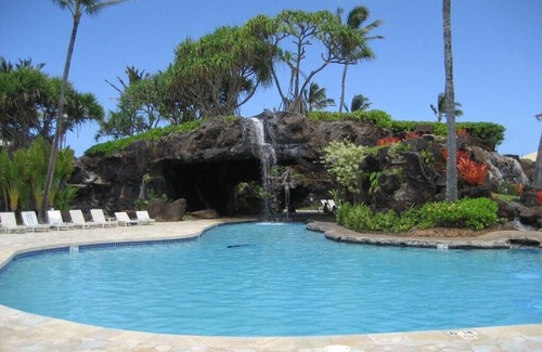 Hanamaulu Condo | Kauai Beach Villas F-7 A/C & Oceanfront Lanai