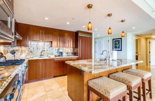 Kaanapali Condo | KBM Resorts | Spacious Ocean View 4-Bedroom Honua Kai Collection | Multi Unit Listing | Same Floor | 2 Free Rental Cars! HKH-504/16