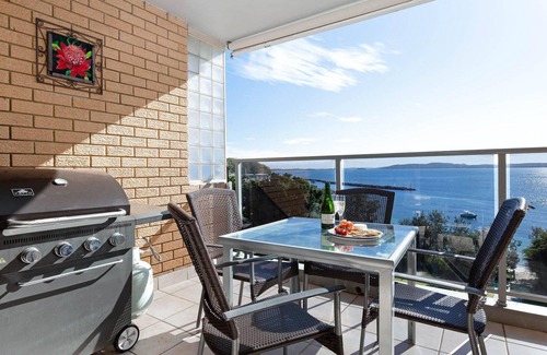 Nelson Bay Apartment | Kiah 1, 53 Victoria Parade - First floor unit with stunning views, Wi-Fi and aircon,