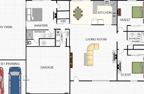Carson City House | King Bd Spacious Home View Mountains 3 Rooms 400+ Mbps Wi-Fi Entry to Lake Tahoe