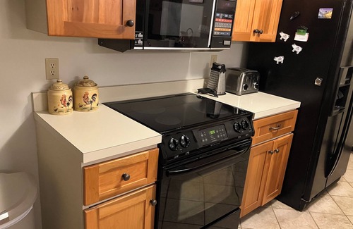 Waterville Valley Apartment | King Size Beds, Walk to Town, Mountain View Patio