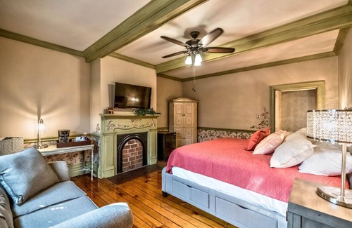 Butler Bed & Breakfast | Kitchen, billiard and sun rooms. Walking distance to Main St. downtown.