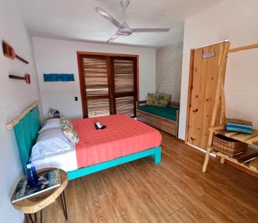 Juan de Acosta House | KITE en Mojarra Beach Habitación privada vista al mar