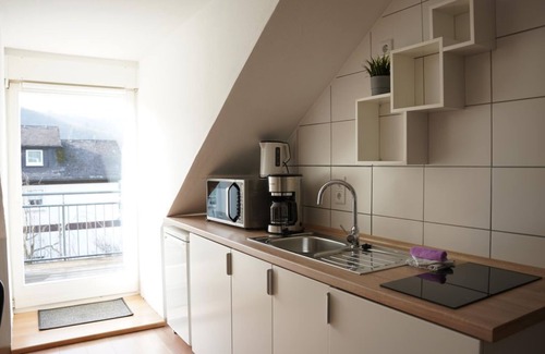 Cochem Apartment | Kleines Appartment mit 1 Schlafzimmer, Balkon - Ferienhaus am Reilsbach