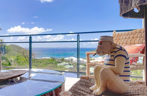Anse Marcel Condo | Koala 2, elegant studio with sea view in Anse Marcel