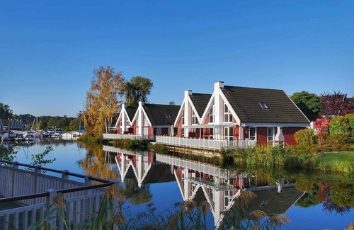 Wendisch Rietz House | Kolumbus mit Wasserterrasse im Ferienpark Scharmützelsee - Ferienpark Scharmützelsee