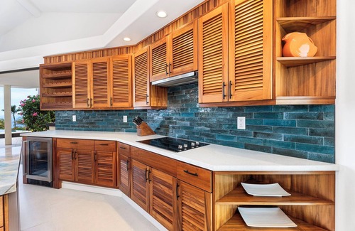 Kahaluu-Keauhou House | Kona Koa House by Gather: Oceanview 3BR Estate w/Heated Pool & BBQ