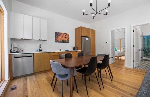 Acme House | KOTI 7 (Two Bedroom) Traverse City's Scandinavian Cabins, vacation home on TART & mins to Traverse C