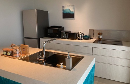 Nakijin Apartment | KOURI VILLA Indigo