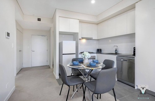 Holroyd Apartment | KozyGuru | Merrylands | Balcony Chic with Parking
