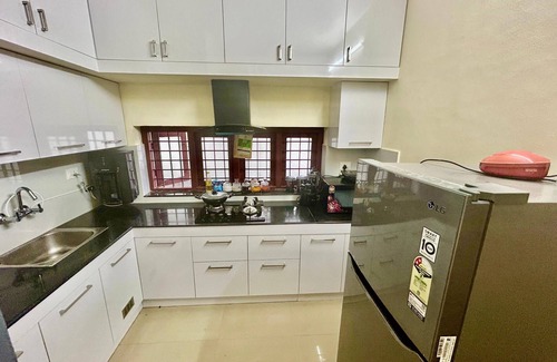 Chittilapilly House | Krishnakripa - Delightful 3-bedroom house with AC in Guruvayur
