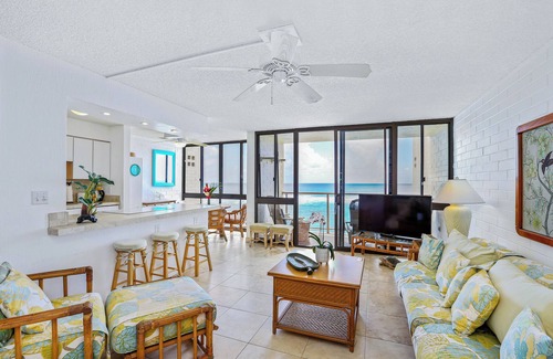 Poipu Condo | Kuhio Shores 411. Right on the water- Cold A/C