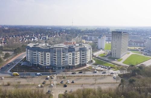 Duhnen Apartment | Kurpark Residenz App.201 - 70m² vacation apartment in Döse with swimming pool and sauna