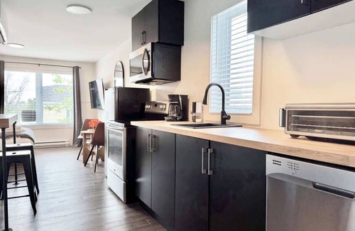 Desjardins Apartment | Lévis Center | New Studio #3 + A/C