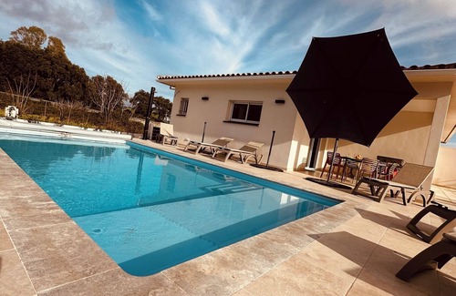 Prunelli-di-Fiumorbo House | L'ALBA SERENA NEW HOUSE 100m2 WITH PRIVATE SWIMMING POOL