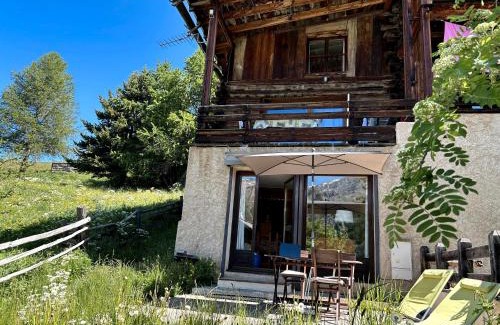 Saint-Veran Apartment | L'Alpazen Jouve Studio Terrasse