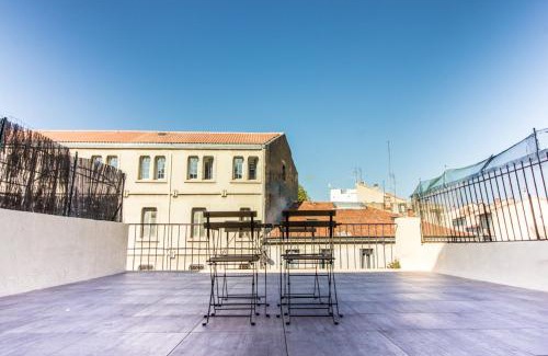 Montpellier-Centre Apartment | L'amoureux - terrasse et climatisation coeur de ville