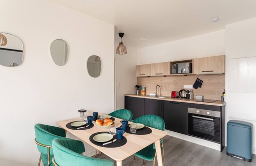 Thabor - Saint-Helier Apartment | L'Atelier - Appt 2 chambres avec parking