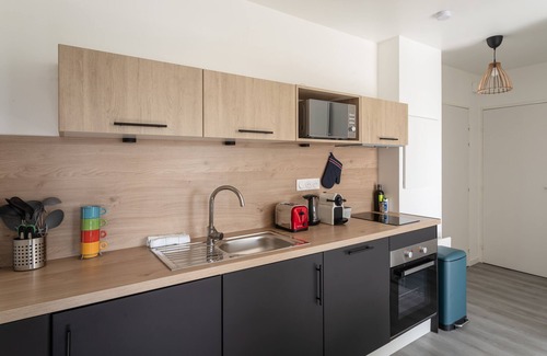 Thabor - Saint-Helier Apartment | L'Atelier - Appt 2 chambres avec parking