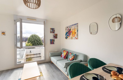 Thabor - Saint-Helier Apartment | L'Atelier - Appt 2 chambres avec parking