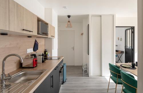 Thabor - Saint-Helier Apartment | L'Atelier - Appt 2 chambres avec parking