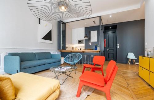 Terreaux - Bat d'argent Apartment | L'Atelier,T3,au pied de l'Opéra, Climatisé, CHECK-IN AUTONOME 24H sur 24H