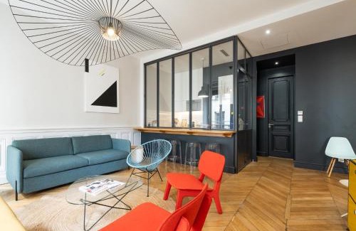 Terreaux - Bat d'argent Apartment | L'Atelier,T3,au pied de l'Opéra, Climatisé, CHECK-IN AUTONOME 24H sur 24H