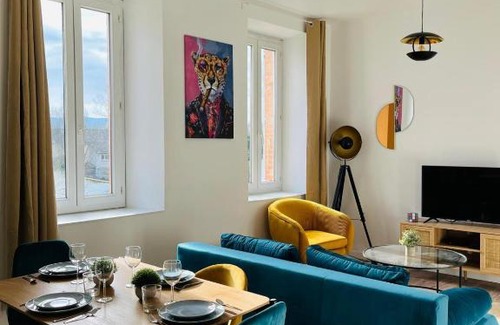 Castres Apartment | L'atypique l 2 chambres l Clim