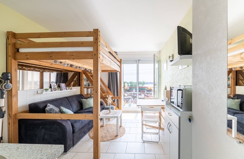 La Richardais Apartment | L'Effet Mer - Studio Apartment, Sleeps 4