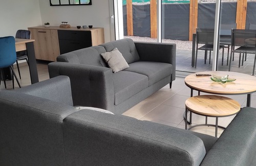 Pleherel-Plage-Vieux-Bourg House | "l'emeraude 2" Maison Neuve 2/4 Pers, Plain-pied, Wifi, Plage à 10 min à Pieds