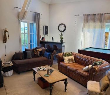 Bilieu House | L'EMERAUDE suite lake view swimming pool beach 10 min walk away