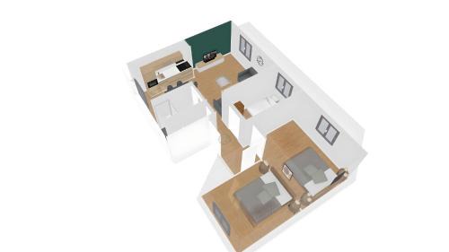 Saint-Florent-sur-Cher Apartment | L'Escale en Amérique - Home Homy