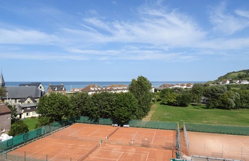 Hautot-sur-Mer Apartment | L'Horizon, duplex with terrace, sea vue