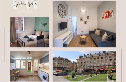 Sainte-Anne - Faubourg Noyon Apartment | L'Hortillon Amiens 4 pers 8min Centre ville & Gare