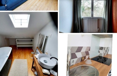 Crosne Apartment | L'ILE DES PREVOTS - AQUARELLE 2 bedroom apartment with spa bath ..