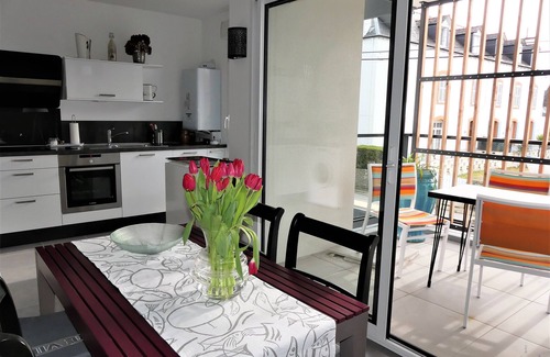 Concarneau Apartment | L'Ilôt Bateau apartment very close to the corniche for 2 people