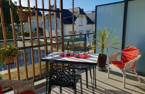 Concarneau Apartment | L'Ilôt Bateau apartment very close to the corniche for 2 people
