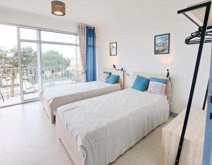 Saint-Georges-de-Didonne Apartment | L'Océanic - APPARTEMENT VUE MER, 50m DE LA PLAGE, RÉSIDENCE, TERRAIN DE TENNIS, WIFI