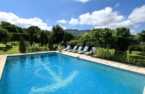 Robion House | La Bastide les Basses Royères offers seasonal rentals of a house with a swimming