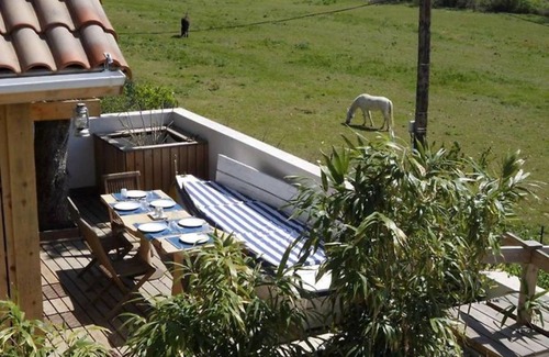Laverune Cabin | La Bicoque, Cabane Atypique Avec Filet Suspendu Près de Montpellier