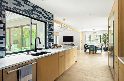 Greater South River City House | La Buena Vida: Modern Oasis w/Pool, Spa, & Sauna