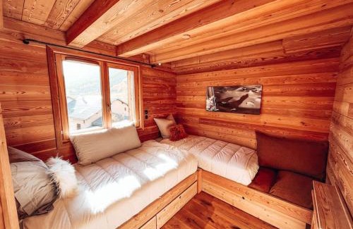 Monetier-les-Bains Apartment | La Cabane, Superbe Duplex à 5 min des pistes