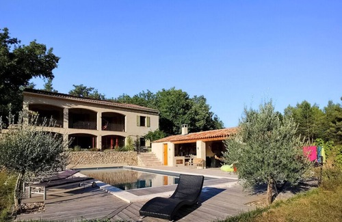 Saint-Martin-de-Castillon House | La Caracole :Provencal villa with heated pool, tennis court, nature at your doorstep