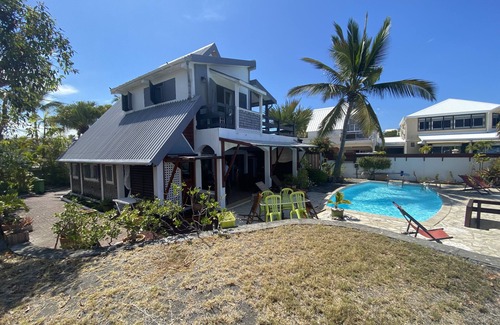 Etang Sale Les Bains House | La Case Chouchou, Pied Dans L'eau