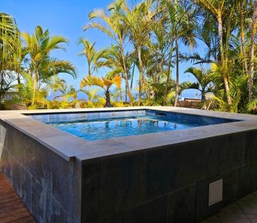 Petite-Ile Villa | La Case des Palmistes 4 Etoiles, piscine jacuzzi, billard, et vue océan