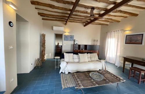 Malfa House | La Casuzza - garden and terrace sea view