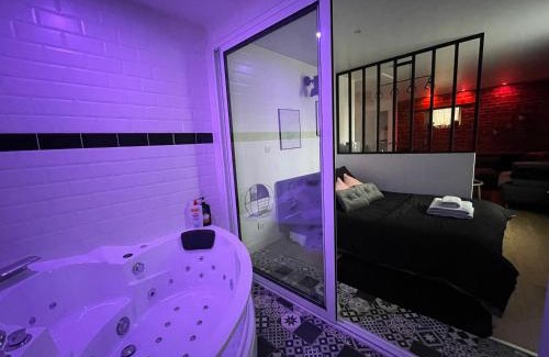 Jouarre Apartment | La Clé des Champs - Studio PiscineSPA-Sauna au jardin tropical idyllique et bucolique