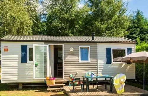 Berny Riviere House | La Croix du Vieux Pont campsite* - Classic 4-room mobile home for 6 people